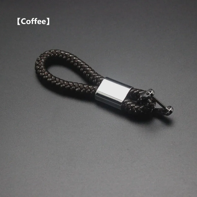 1 шт. автомобильный Стайлинг плетеный кожаный ремешок брелок для ключей Volvo S40 S60 S70