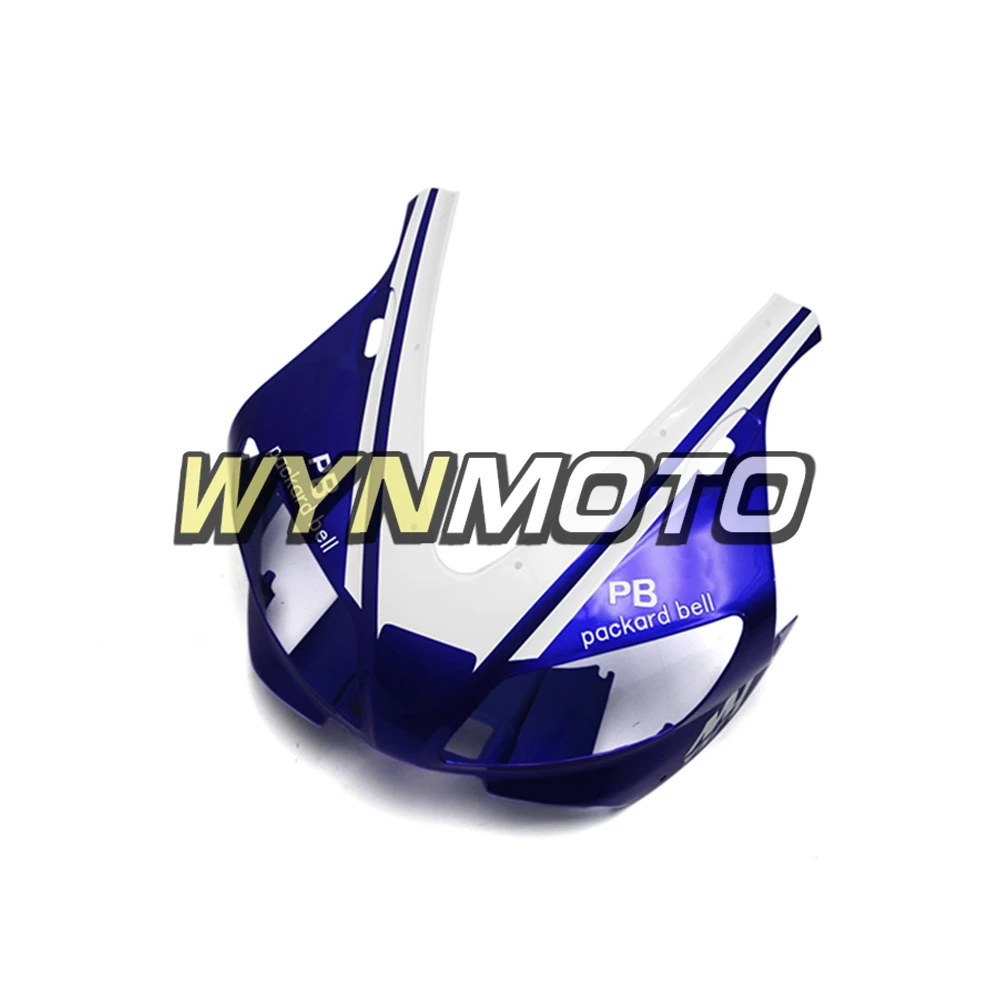 Синий белый ABS пластик полный набор обтекателей для Yamaha YZF1000 R1 1998 1999 YZF 98 99