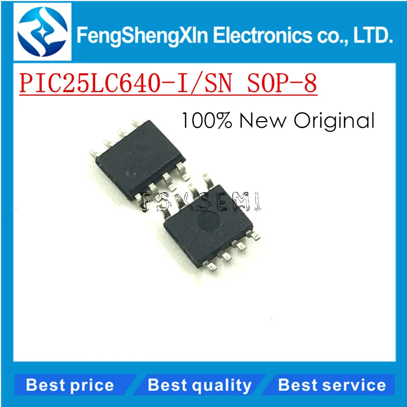 

10 шт./лот новые модели/SN 25LC640-I/SN 25LC640I/SN 25LC640 PIC25LC640 64k 8K X 8 2,5 V SER EE IND, 8soic