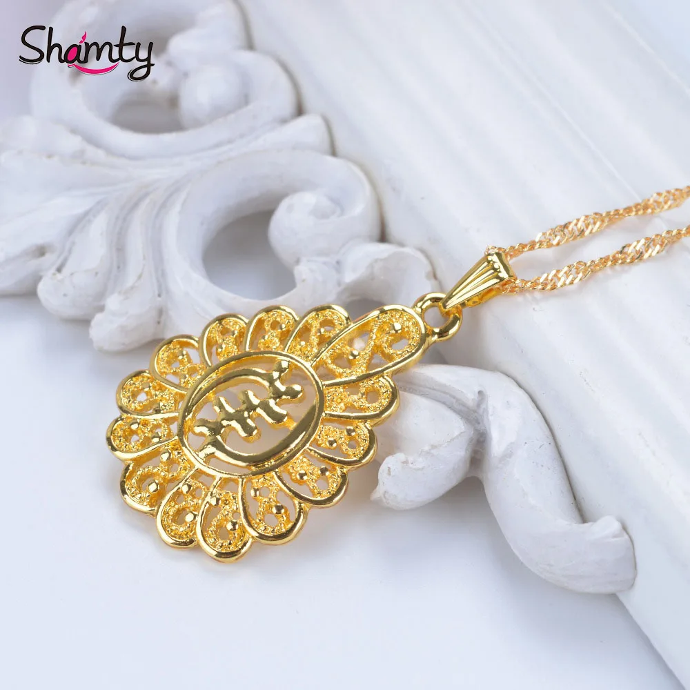 Модные африканские украшения Shamty ожерелье с кулоном в виде адинкры Gye Nyame|pendant