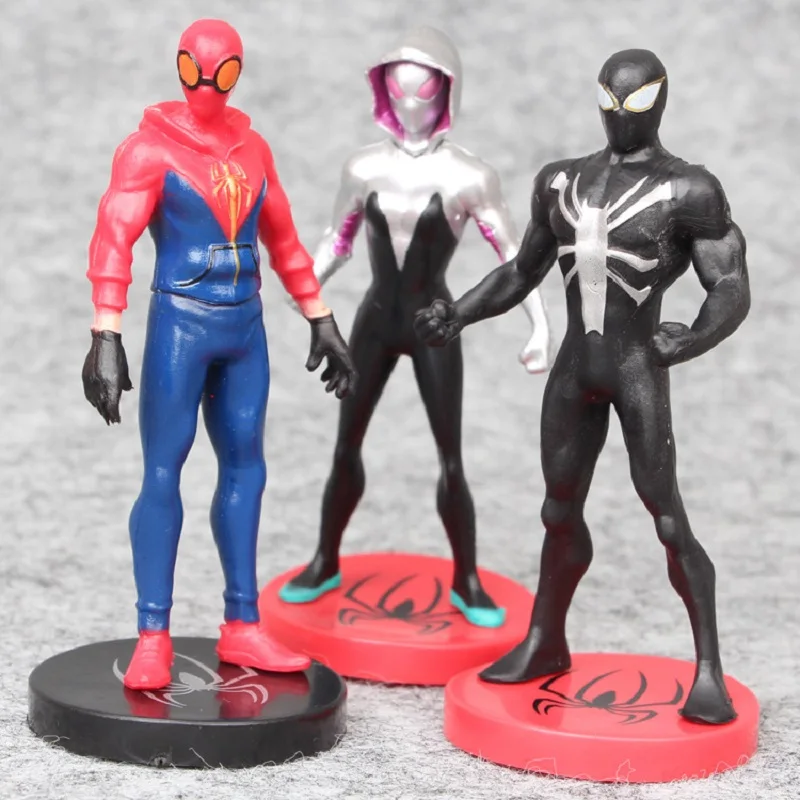 Человек-паук: возвращение домой 7 шт./компл. ПВХ аниме фигурка игрушка Marvel Герой
