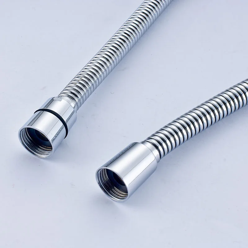 Хромированный/матовый никель ручная душевая труба из нержавеющей стали