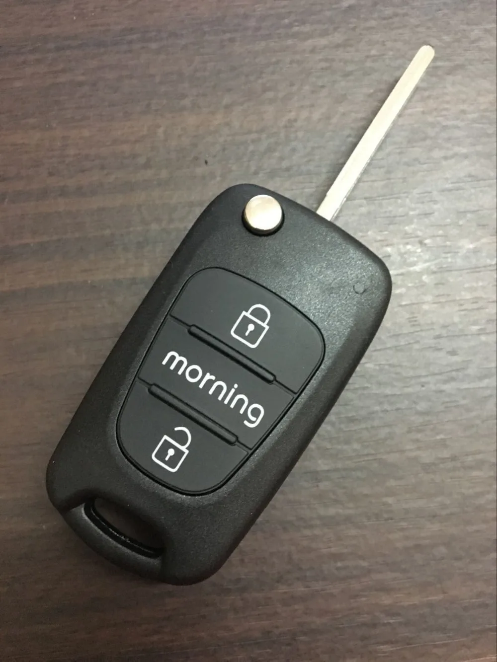 Новая замена 3 кнопки откидная оболочка ключа дистанционного управления чехол