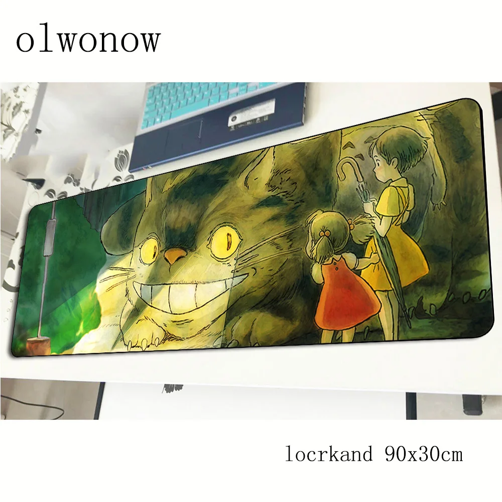 Коврик для мыши Totoro 900x300x2 мм большой игровой коврик самый дешевый компьютерный