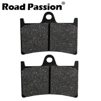 road passion motorcycle front brake pads for yamaha fz6 vxy 2007 2009 yzf r6s yzfr 6 s 2006 09 bt1100 bt 1100 2002 2006