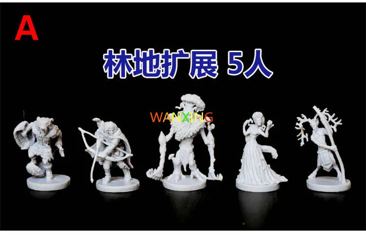 1/45 масштабная модель, настольная игра, талисман, серия, предсказатель смерти, кровавая луна, полимерная модель, сделай сам, производство