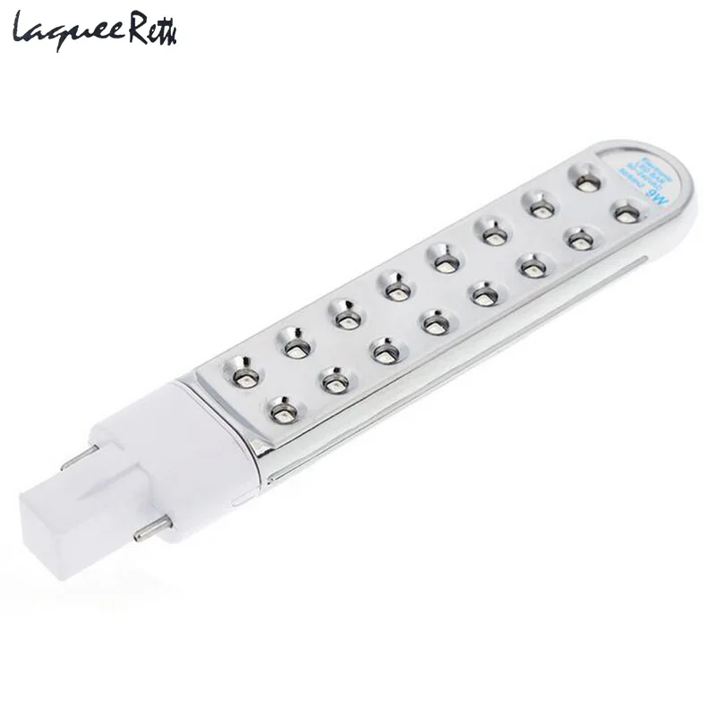 Светодиодная УФ лампа для ногтей 9 Вт сушилка дизайна 818 светодиодный Гель лак