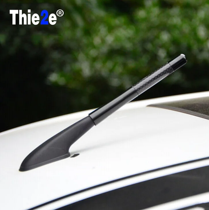 Автомобильная антенна с FM радио Модифицированная из углеродного волокна для Suzuki