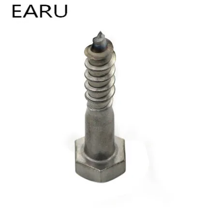 304 Саморезы Из Нержавеющей Стали с внешней шестигранной головкой DIN571 стандартные