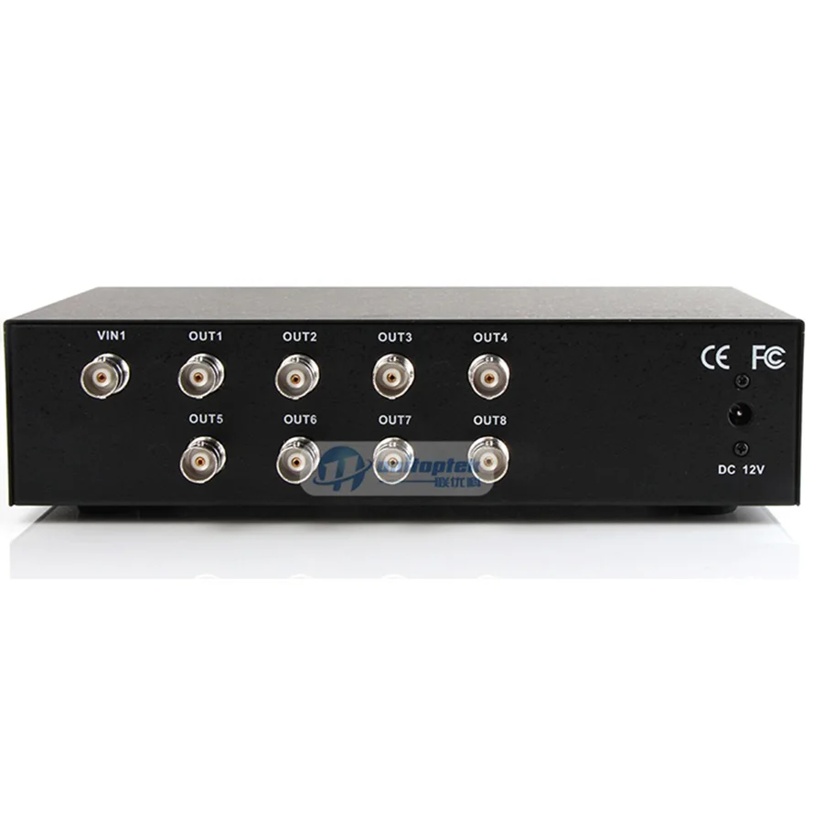 1CH в и 8CH выход Professional Analog HD Video Splitter поддержка HDCVI/HDTVI/AHD камеры BNC макс до 300 м 600 |