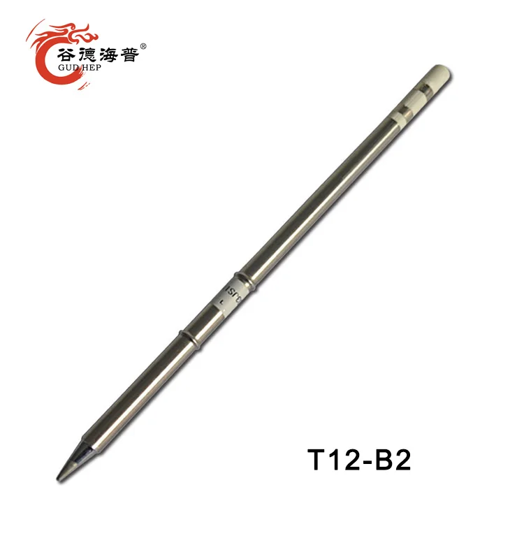 

Gudhep 1 шт. T12-B2 жало паяльника для Hakko FM2027 FM2028 FX9501 пайки ручка