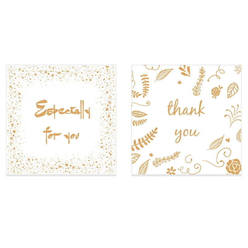 Печатная Складная поздравительная открытка подарок спасибо с конвертом 6