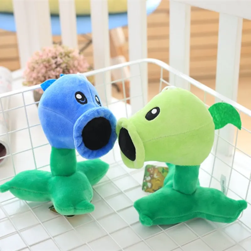 12 шт./лот 20 см с рисунком с изображением героев «Plants vs Zombies Растения против Зомби Плюшевые игрушечные растения чучела с изображением героев «Plants vs Zombies игры игрушки для детей для девочек Подарки на день рождения игрушка
