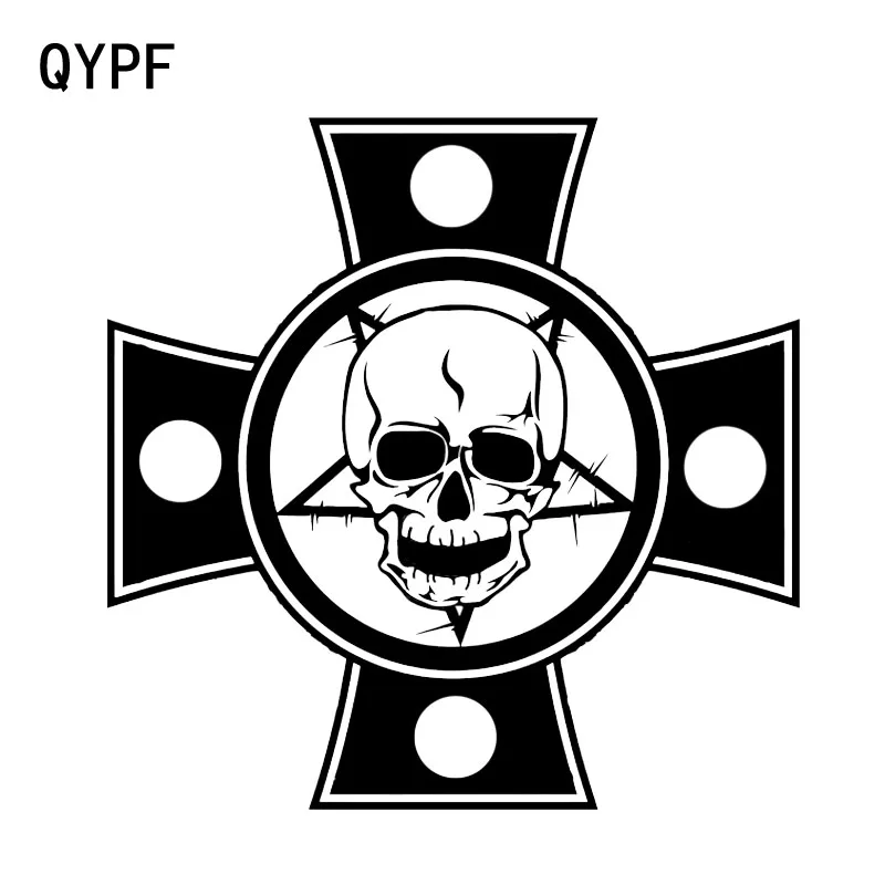 QYPF 15 6*15 6 см интересный высококачественный виниловый автомобильный стикер черный