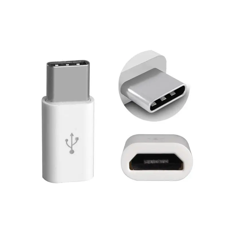 1 шт. type C адаптер для Micro USB мини конвертер Android новейший USB3.1 интерфейс дизайн