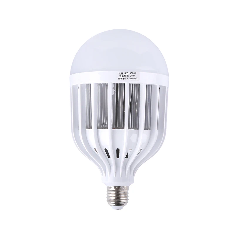 Светодиодная лампа E27 36W 5500K 180-220V для студийной фотосъемки дневного света
