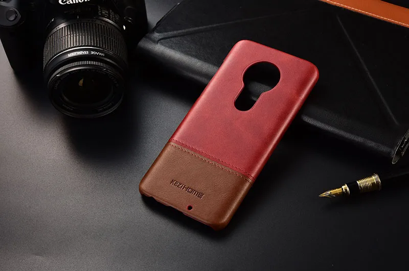 Чехол для Motorola Moto G7/G7 Plus KEZiHOME роскошный хит цвета натуральная кожа жесткая задняя крышка для G7 Play/G7 power чехол для телефона s