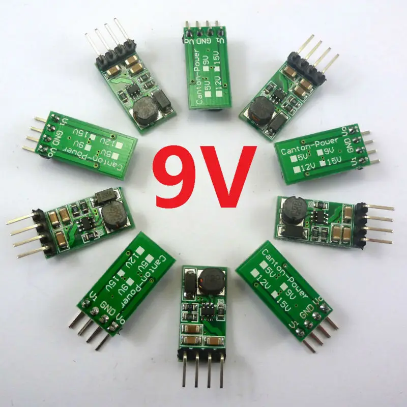 10 шт. очень маленькие легкие Φ 3 6V 5V to DC9V|converter rs232|converter formatconverter av |