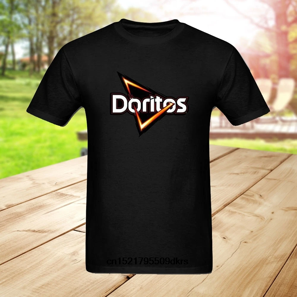 Мужская футболка Doritos Logo S Colorname с коротким рукавом забавная новинка wo men | одежда