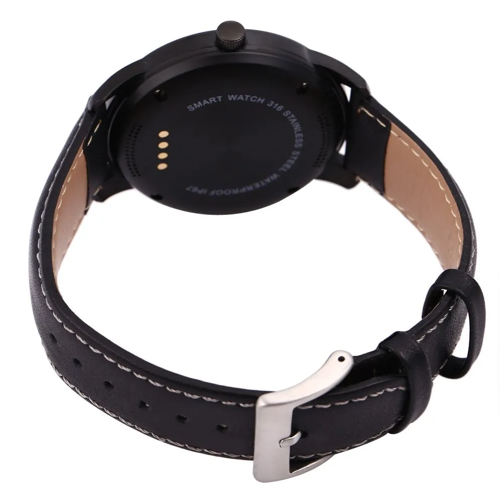 С полным HD ips сенсорный экран Bluetooth Смарт-часы DM365 SmartWatch для iOS samsung huawei Android телефон
