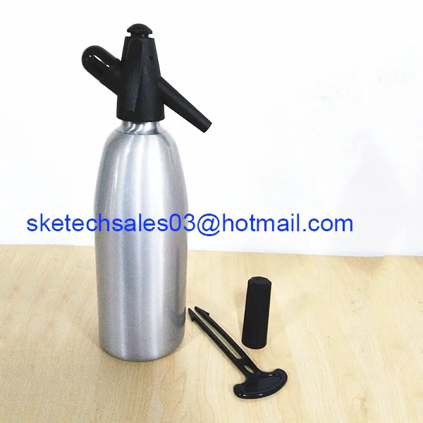 Новая алюминиевая Сода 1000 мл сифон производитель бар домашнего пивоварения