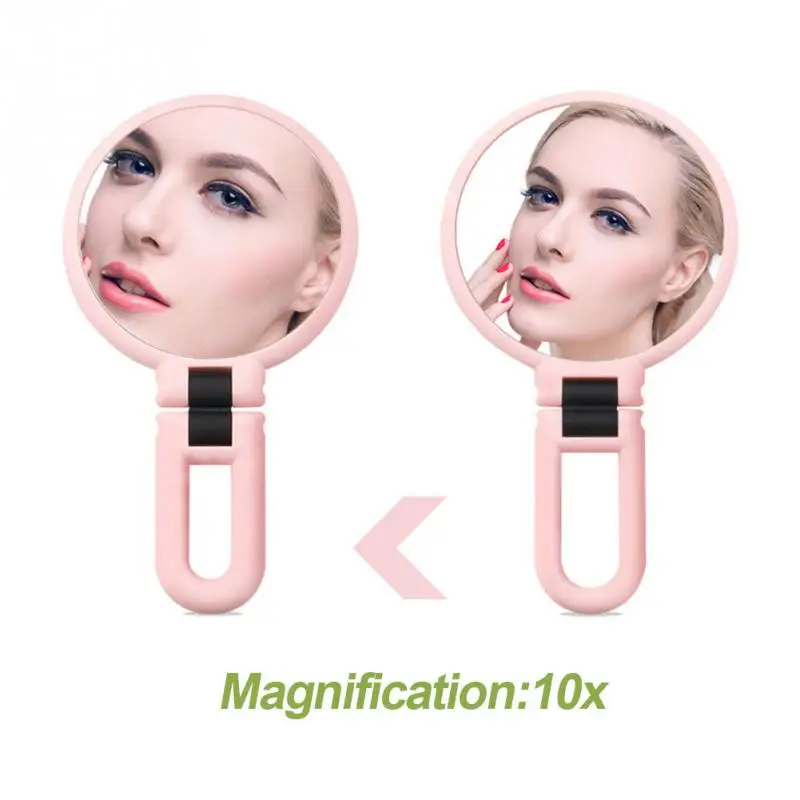 360 Degree 10X Folding Mirror Rotating Makeup My Flexible Magnifying Double Sided | Красота и здоровье