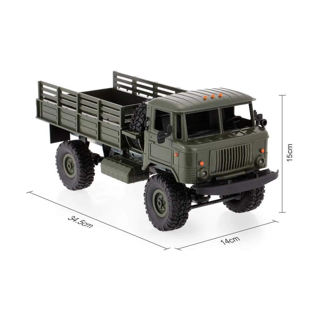 Военный автомобиль с дистанционным управлением Радиоуправляемый 1/16 ГГц