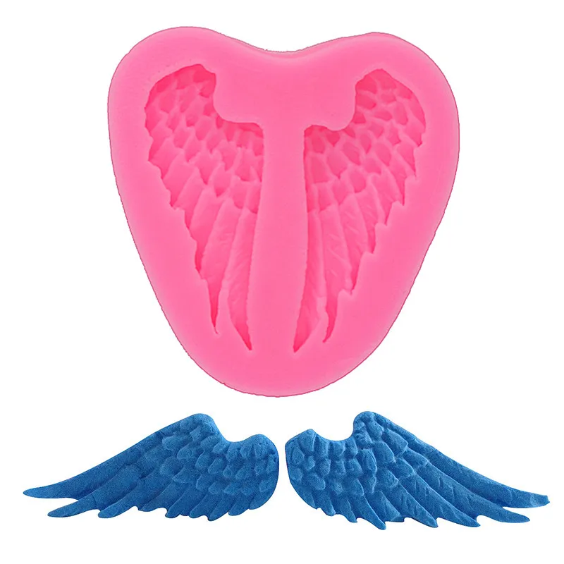 Силиконовая форма с крыльями формочка для печенья и шоколада сделай сам кухонные