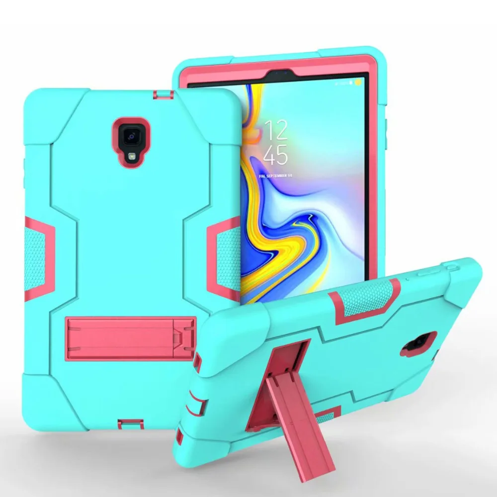 Детский безопасный силиконовый + PC чехол с подставкой для Samsung Galaxy Tab A A2 10 5 дюймов