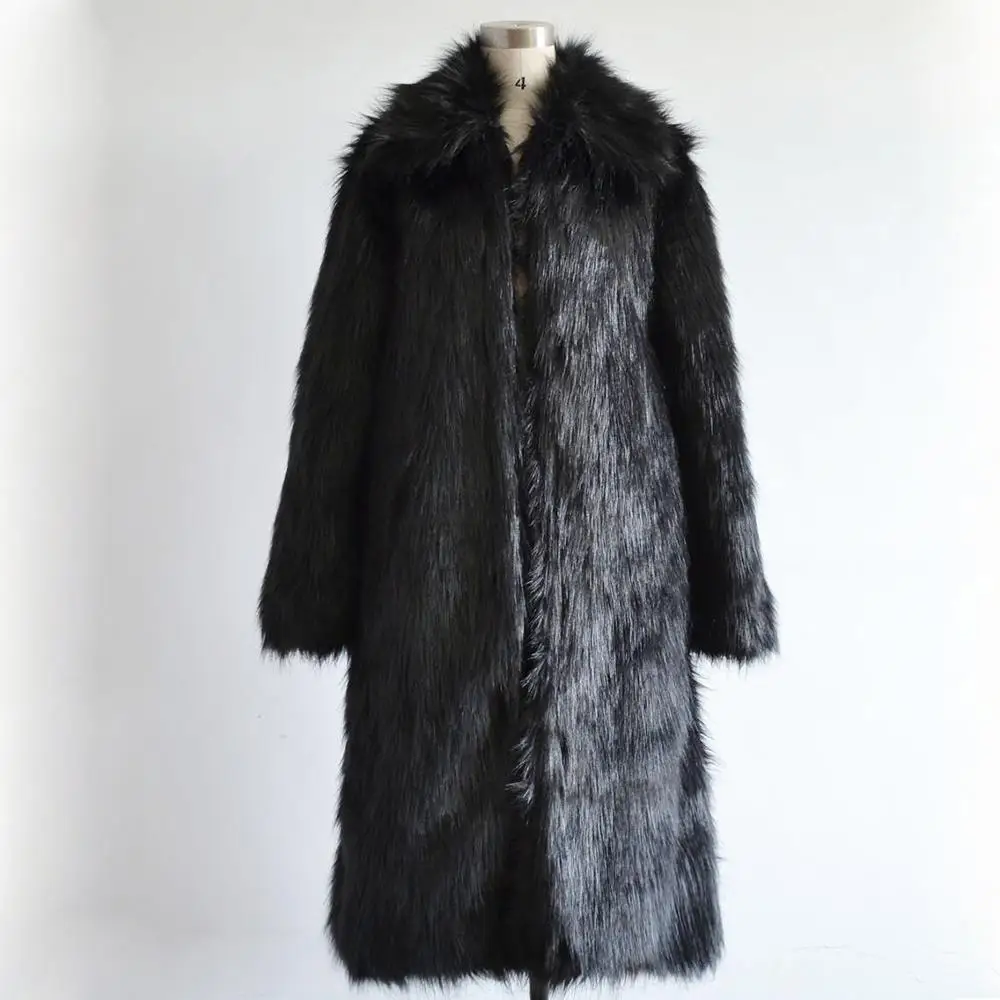 Мужское пальто с лисьим мехом ветровка искусственным на зиму 2019|mens real fur coats|men