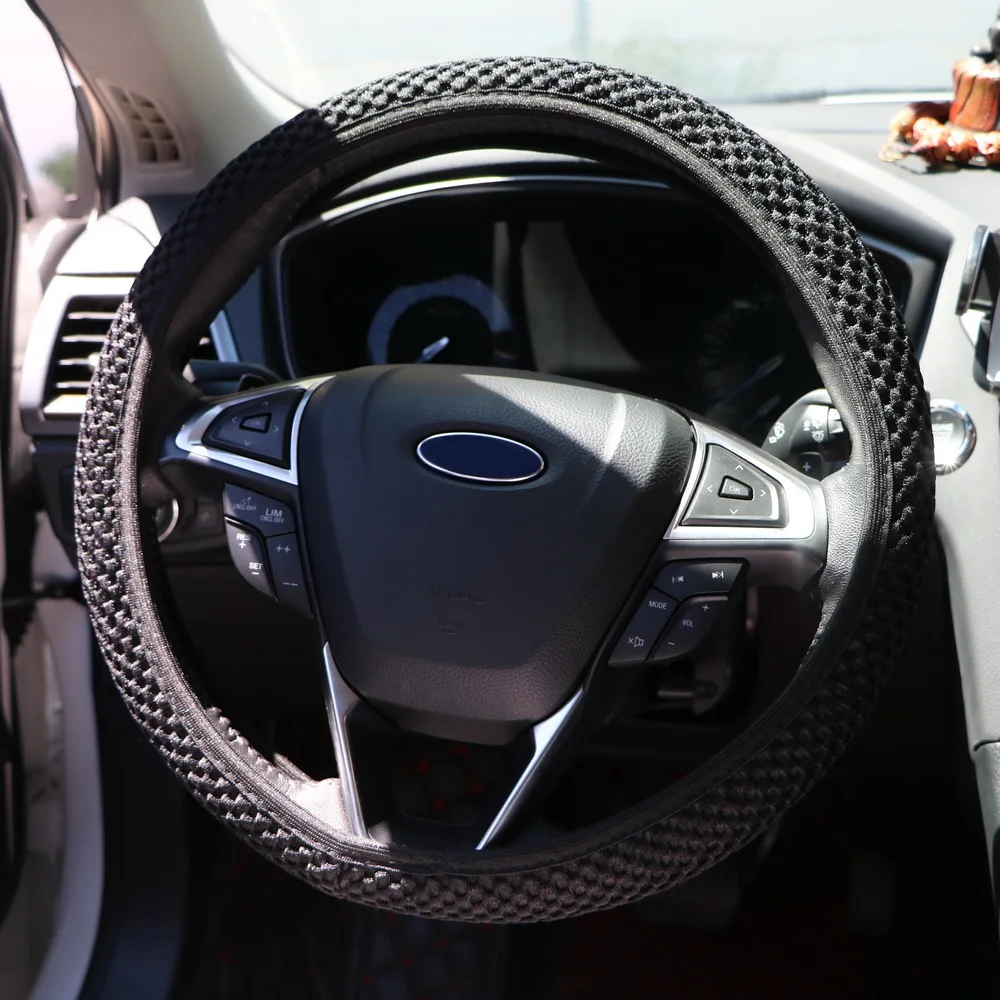 FORAUTO Чехлы для рулевого управления автомобиля воздухопроницаемость Стайлинг