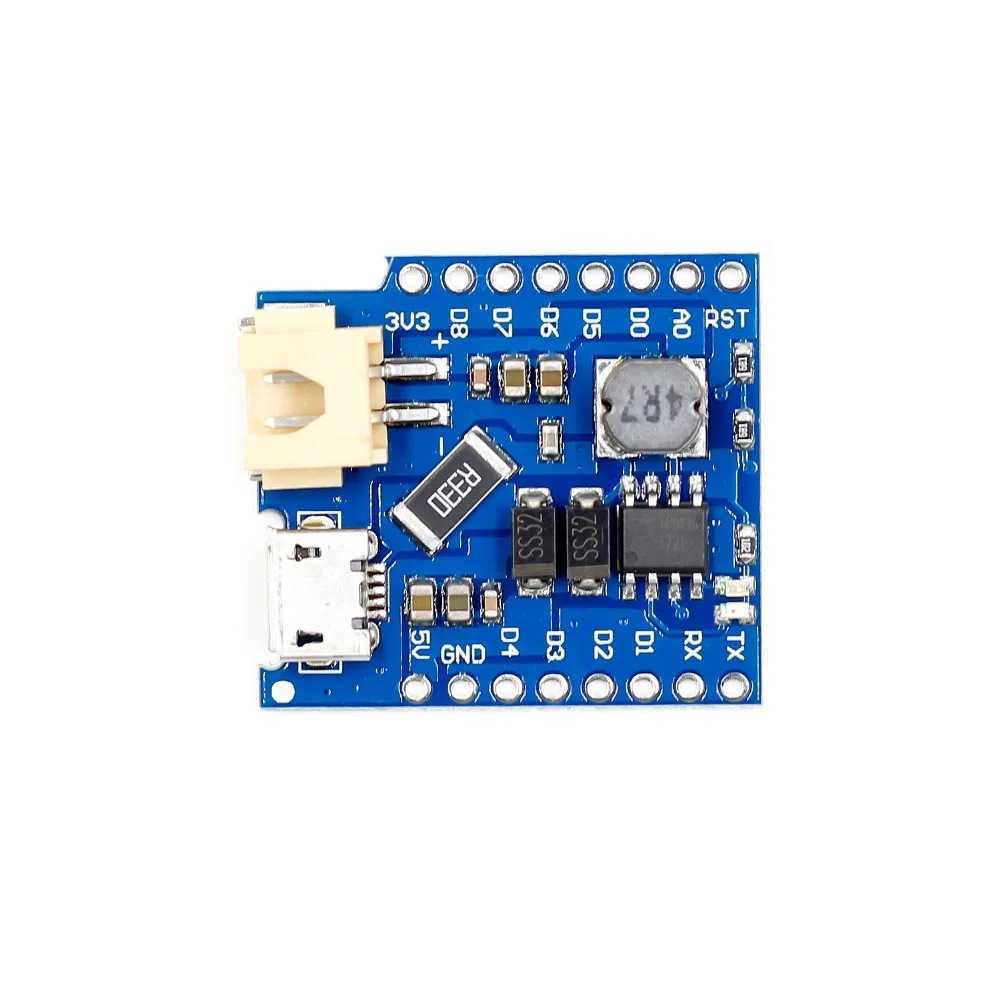 Для Wemos D1 Mini Защита аккумулятора USB одиночный литиевый аккумулятор зарядный