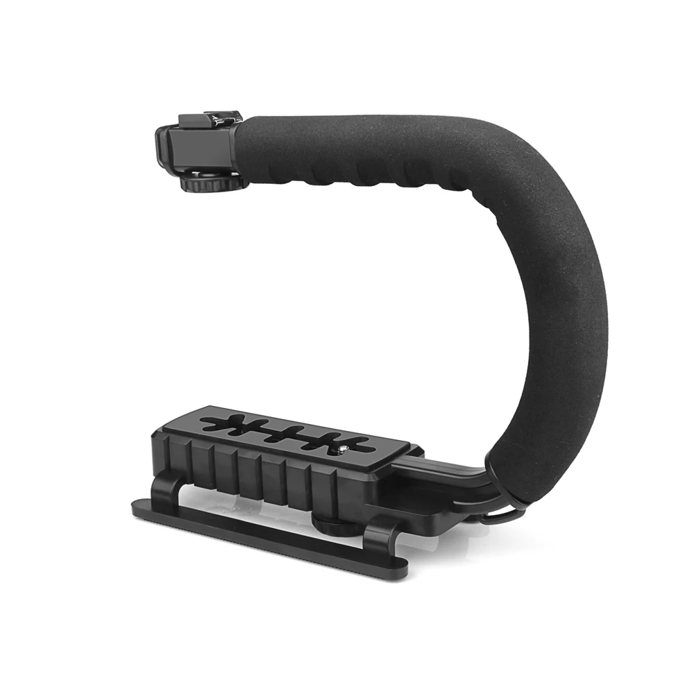C образный держатель ручка Видео Ручной Стабилизатор для DSLR Nikon Canon Sony камера и