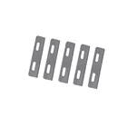 Сменные лезвия из нержавеющей стали для Skiver, инструмент для изготовления шнурков, кожевенного ремесла, 5 шт.