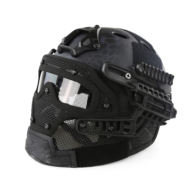 EMERSON новая система G4 защитный Тактический Шлем PJ ABS маска с Goggle для военного страйкбола пейнтбола армии WarGame охоты