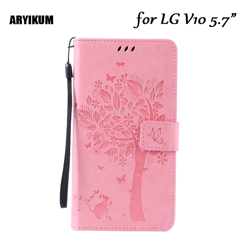 ARYIKUM Роскошный чехол из искусственной кожи для мобильного телефона чехлы LG V10 H900