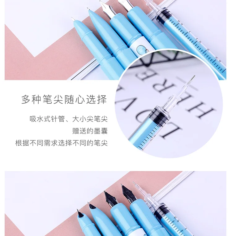 10 set фонтан чернила для ручек перо 0,38/0,5mm Многоцветный стильная футболка с изображением персонажей видеоигр Каллиграфия Подпись ученические ручки школы письменная работа в офисе