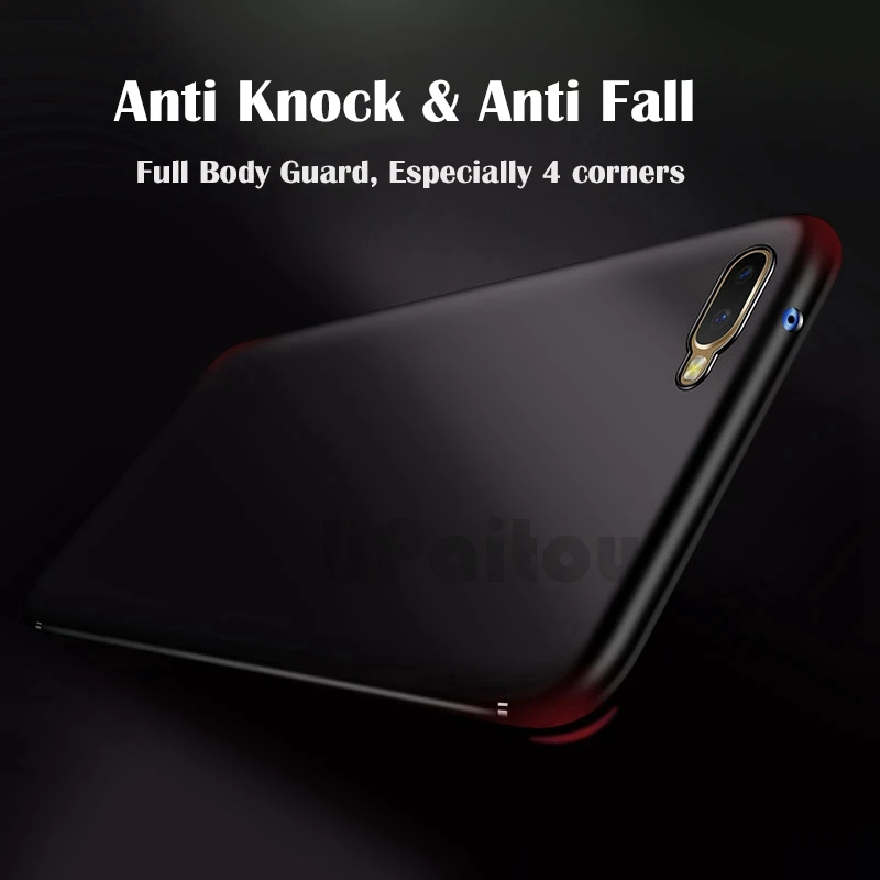 UPaitou для oppo RX17 Neo K1 R17 R15 Pro F7 Youth Realme 1 матовый ТПУ чехол Мягкий силиконовый |