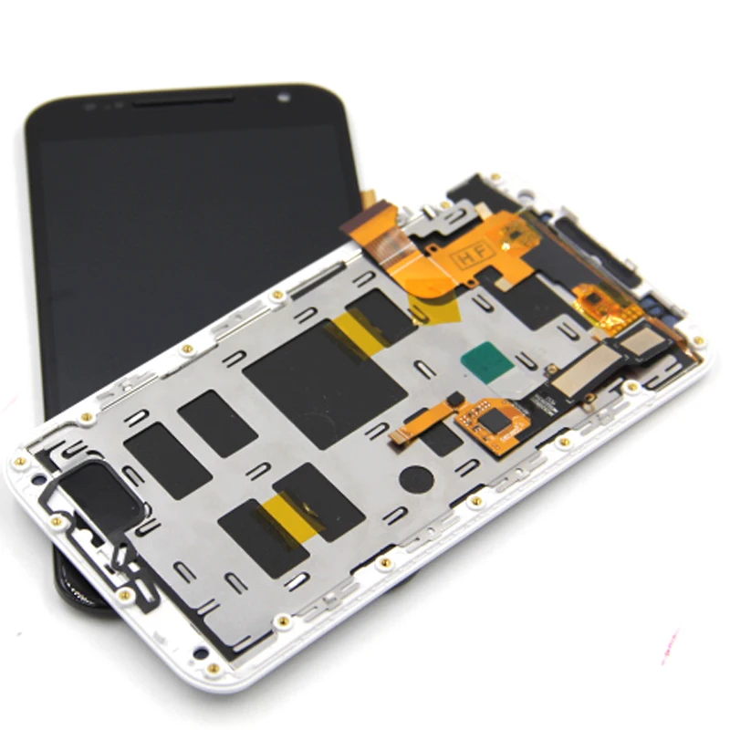 Для Motorola Moto X + 1 X2 XT1092 XT1095 XT1097 ЖК экран с сенсорным экраном дигитайзер рамкой