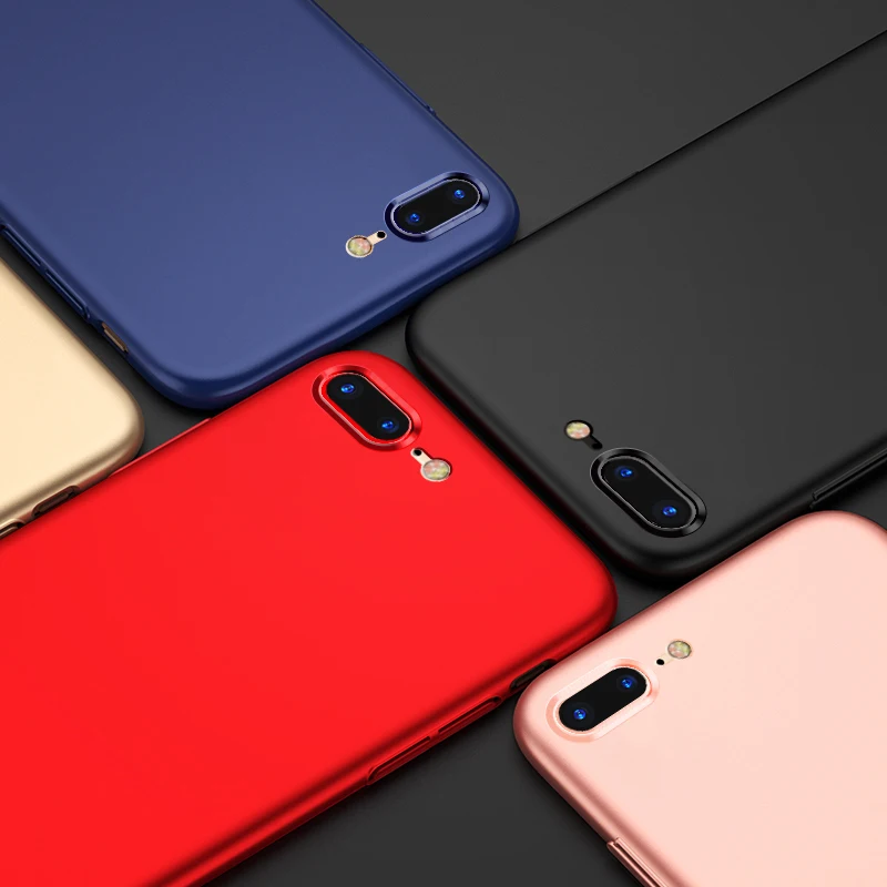 2018 New Floveme Прохладный чехол для телефона iPhone 7 8 6s 6 ультра тонкий жесткий Пластик