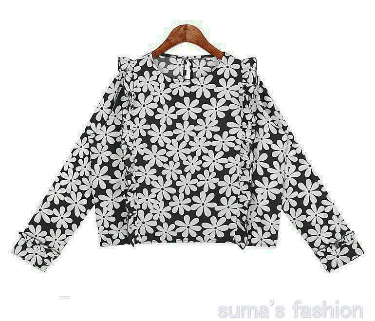 Весна Осень 2020 новые женские шифоновые базовые рубашки с длинным рукавом и