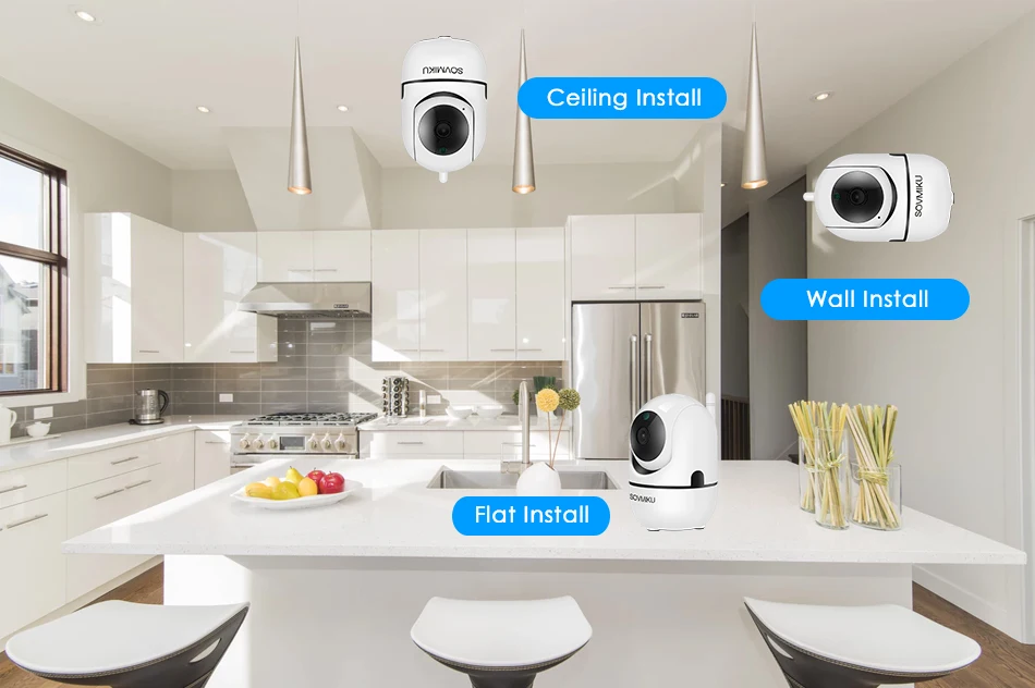 1080P облачная Беспроводная ip-камера Wifi домашняя охранная камера с функцией автоматического слежения CCTV камера WiFi детский монитор ночного видения
