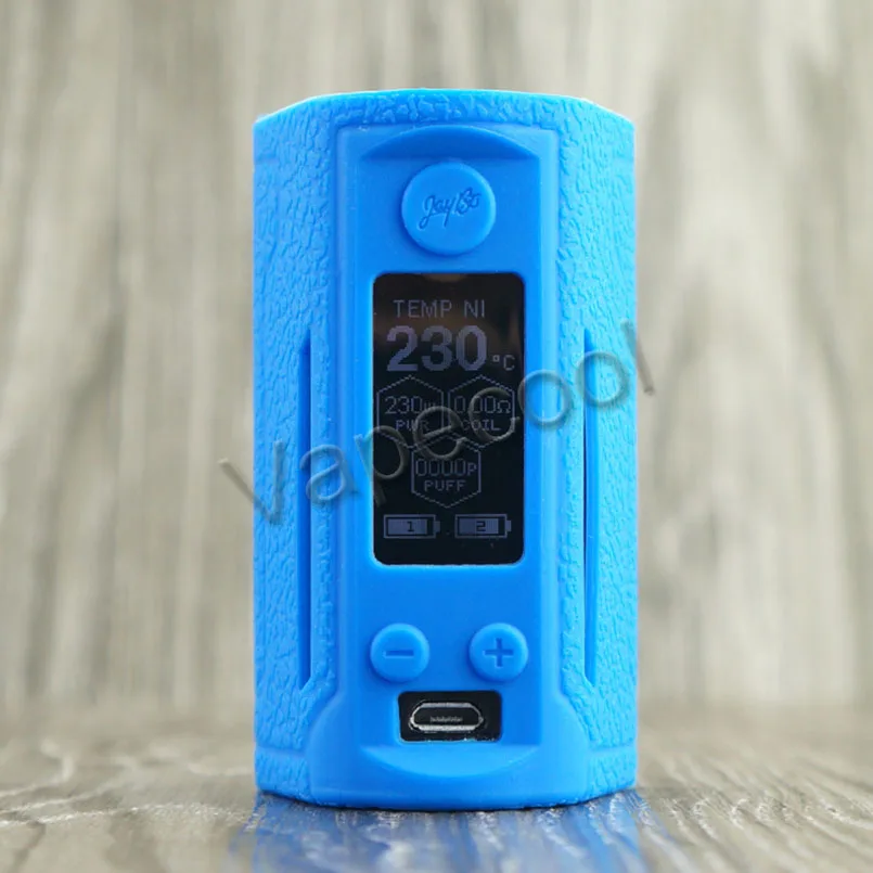 2 шт., двойной чехол Reuleaux RX GEN3, кожаный и силиконовый чехол, нескользящий чехол, подходит для Vape WISMEC, RX GEN3, двойная коробка, 230 Вт, мод