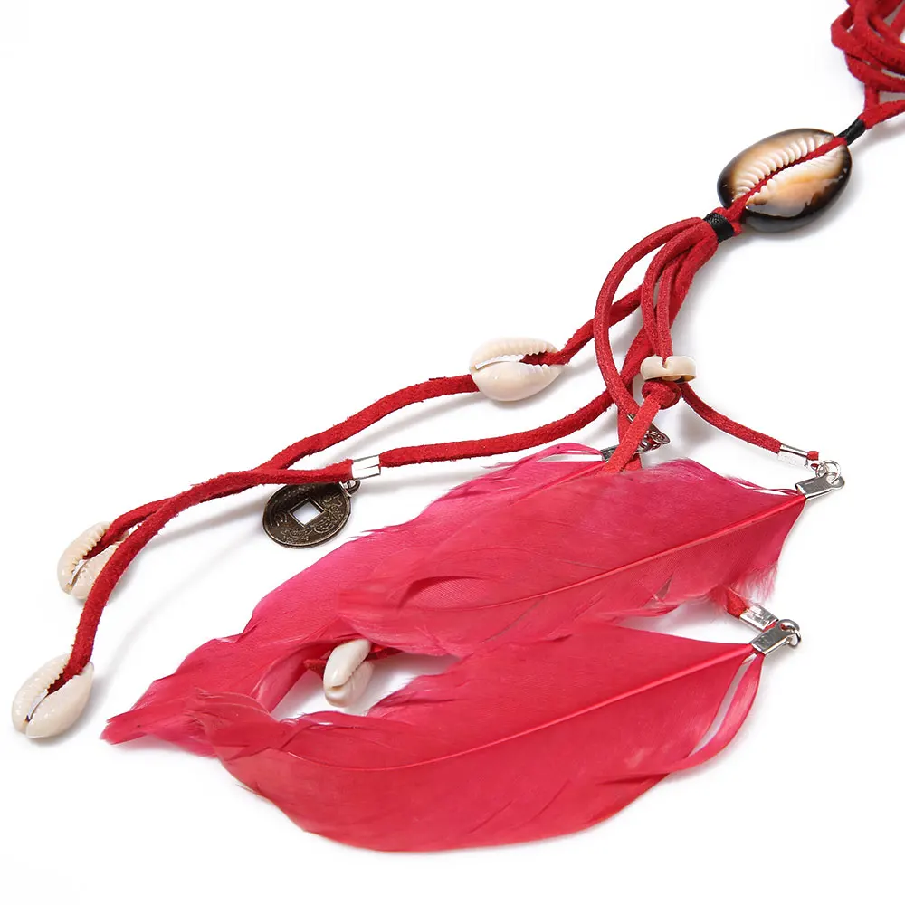 OAIITE Popular Good-looking Dreamcatcher Feathers Handmade Dream Catcher Pendant Car Ornaments Innovative Gifts Wind Chimes | Украшения и