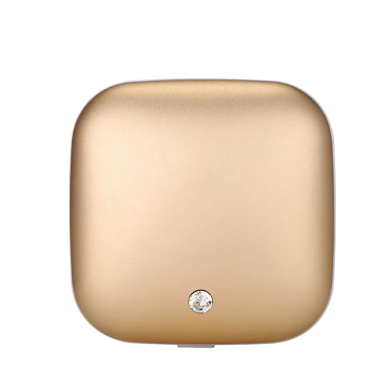 Champagne Gold Мини электрические обогреватели Портативный 2-в-1 Карманный обогреватель как грелка для рук Многофункциональный USB Электрический обогреватель Мощность банка для телефона - Цвет: Champagne Gold