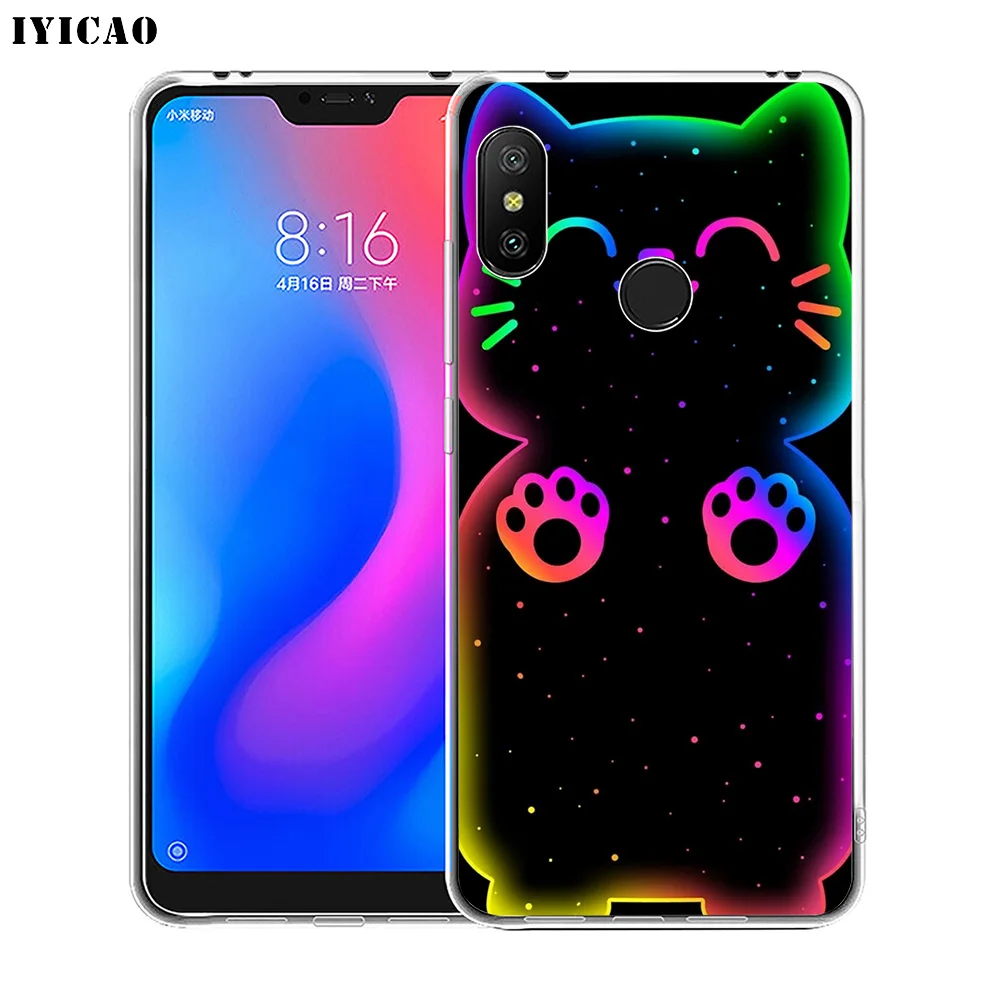 Мягкий силиконовый чехол IYICAO для Xiaomi Redmi 4A 5A 6A Note 7 6 5 Pro Plus 4X Prime | Мобильные телефоны