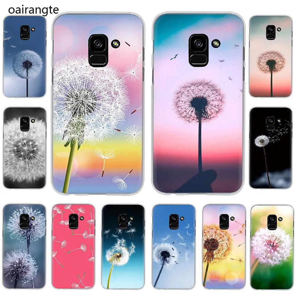 Одуванчик жесткий чехол для телефона красивый цветок растений 2018 Samsung Galaxy A3 5 2017 A6