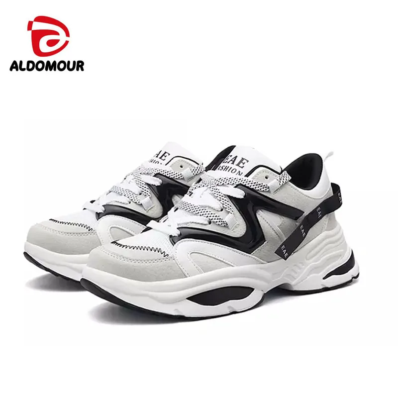 ALDOMOUR/2018 г. зимние кроссовки для женщин модные мужская удобная обувь теннисные