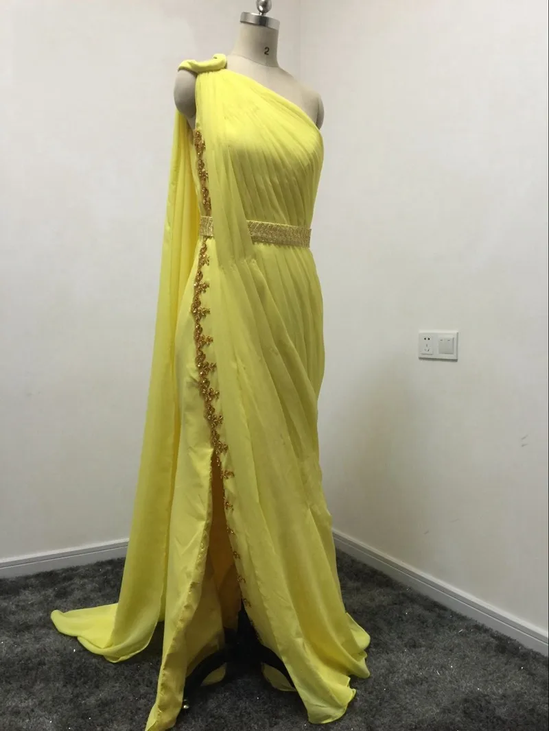 Модное шифоновое вечернее платье на одно плечо с длинным 2021 одежда кружевами и