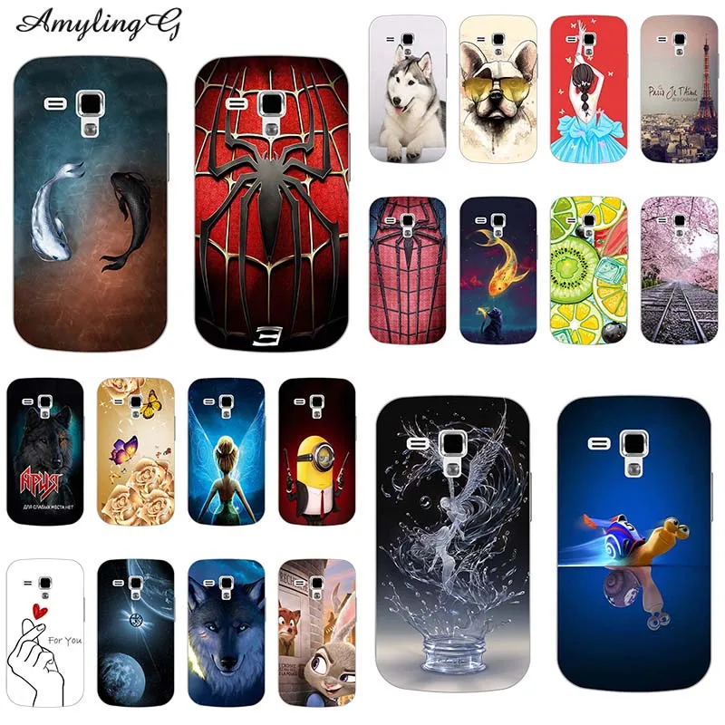 Чехол для samsung Galaxy S Duos GT S7562 GT-S7562 7562 Trend Plus S7580 S7582 GT-S7580 GT-S7582 чехол с принтом кота Совы чехол для телефона